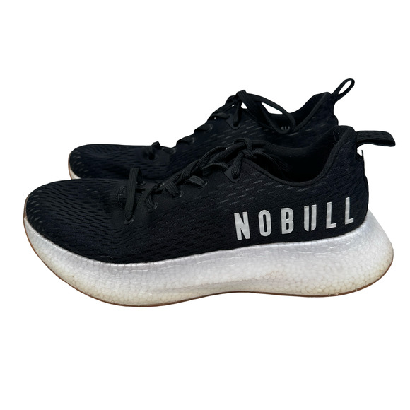 Nobull Journey Running Sneakers Unisex Men\'s 10 Women\'s 11.5 Black White Shoes main image 10